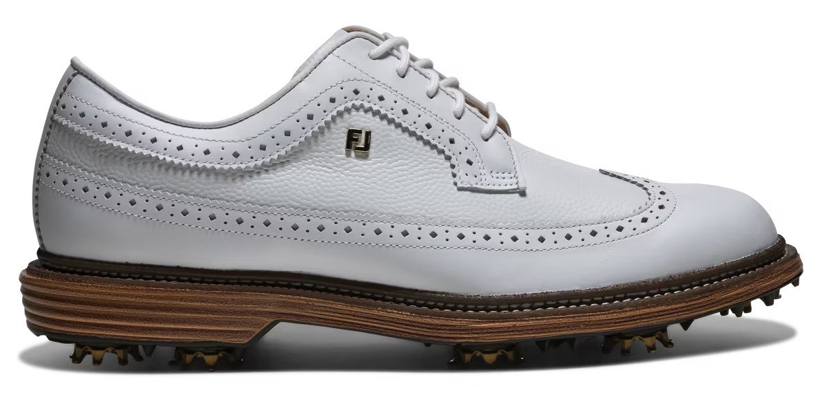 FootJoy Premiere Series Marquis chaussures de golf homme, blanc/marron