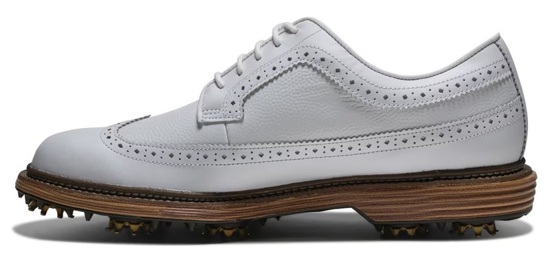 FootJoy Premiere Series Marquis chaussures de golf homme, blanc/marron
