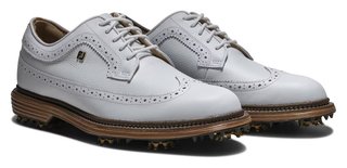 FootJoy Premiere Series Marquis chaussures de golf homme, blanc/marron