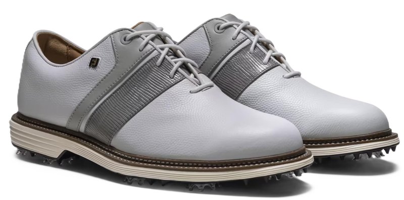 FootJoy Premiere Series Packard chaussures de golf homme, blanc/gris