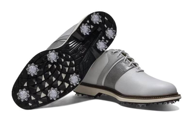FootJoy Premiere Series Packard chaussures de golf homme, blanc/gris