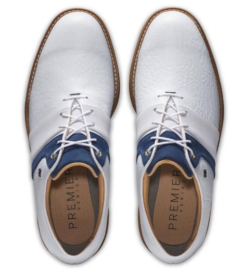 FootJoy Premiere Series Packard chaussures de golf homme, blanc/marine
