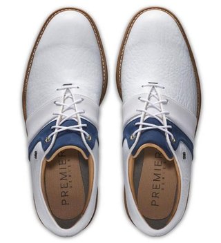 FootJoy Premiere Series Packard chaussures de golf homme, blanc/marine