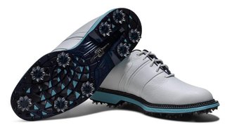FootJoy Premiere Series Packard chaussures de golf homme, blanc/bleu