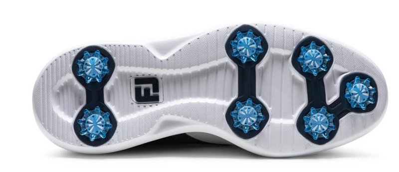 FootJoy Traditions chaussures de golf homme, blanc/bleu