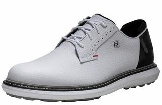 FootJoy Traditions Spikeless chaussures de golf homme, blanc/noir