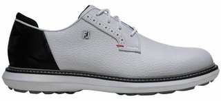 FootJoy Traditions Spikeless chaussures de golf homme, blanc/noir