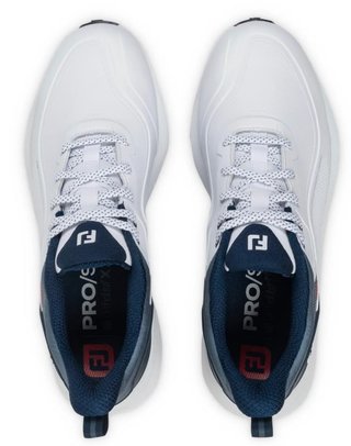 FootJoy Pro/SL chaussures de golf homme, blanc/bleu