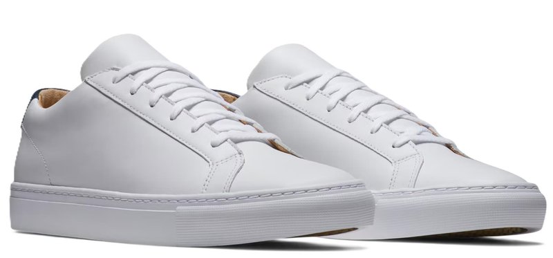 FootJoy Court chaussures de golf homme, blanches