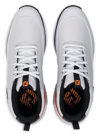 FootJoy Tour Rival chaussures de golf homme, blanc/noir