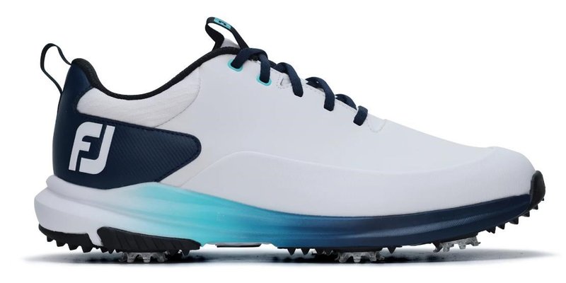 FootJoy Tour Rival chaussures de golf homme, blanc/bleu
