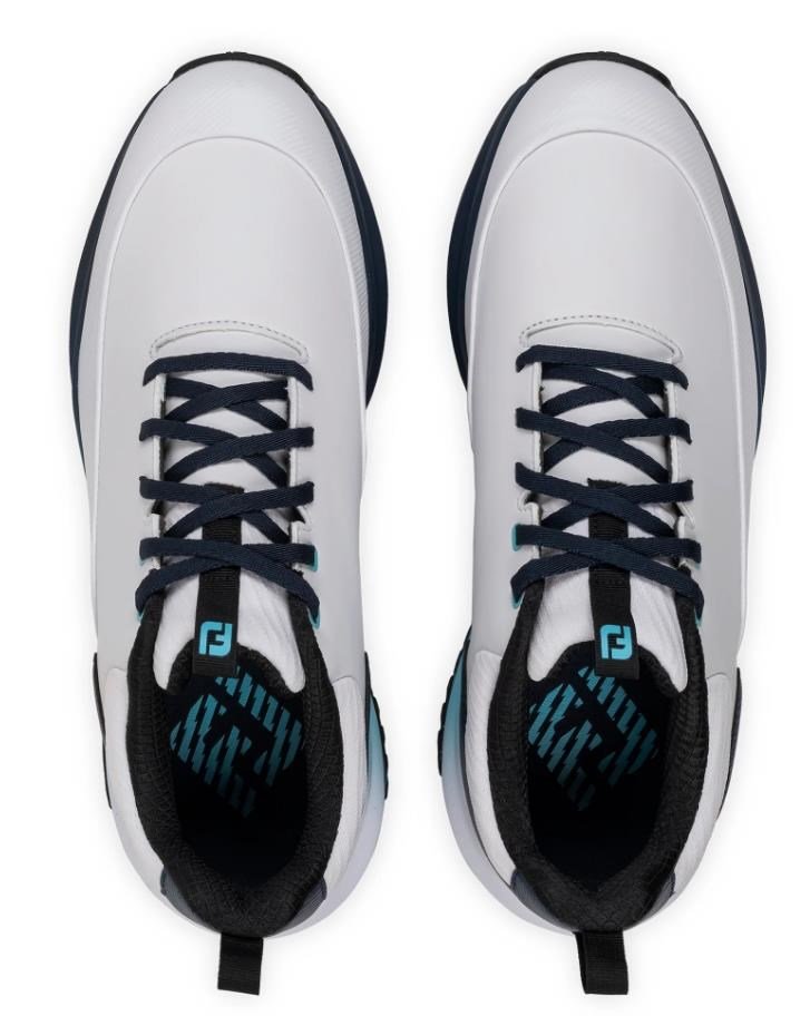 FootJoy Tour Rival chaussures de golf homme, blanc/bleu