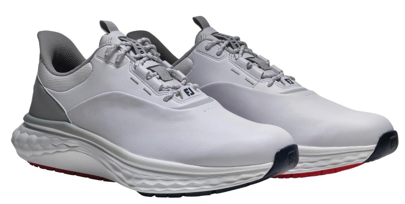 FootJoy Quantum chaussures de golf homme, blanc/gris
