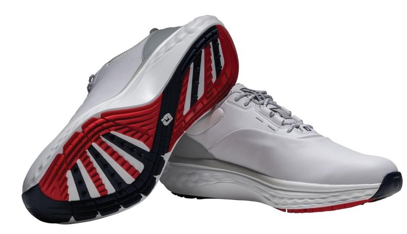 FootJoy Quantum chaussures de golf homme, blanc/gris