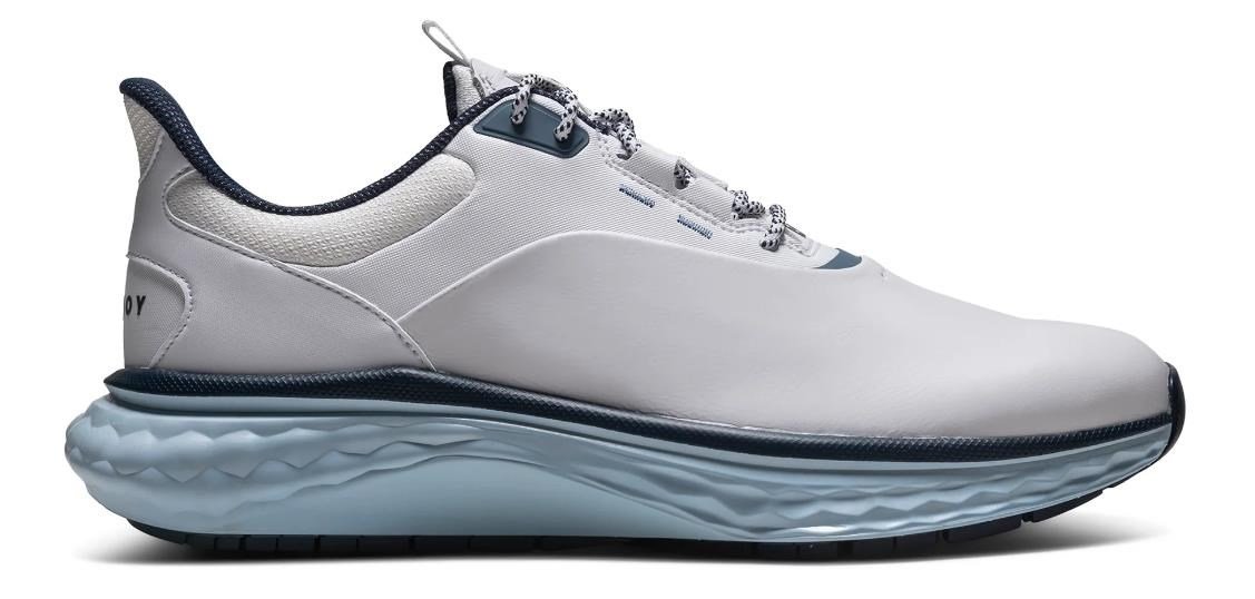 FootJoy Quantum chaussures de golf homme, blanc/bleu