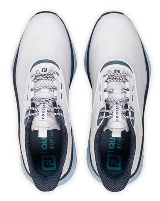 FootJoy Quantum chaussures de golf homme, blanc/bleu