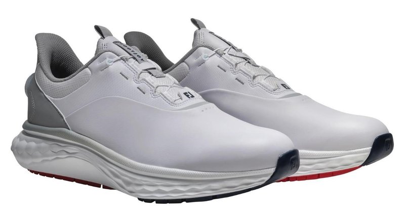 FootJoy Quantum BOA chaussures de golf homme, blanc/gris