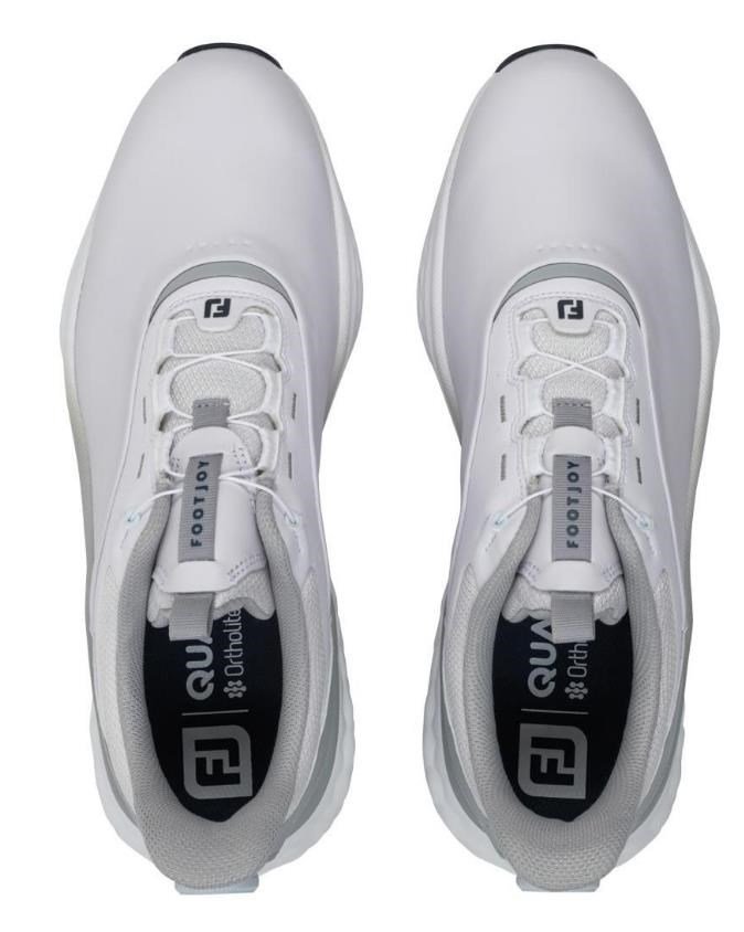 FootJoy Quantum BOA chaussures de golf homme, blanc/gris