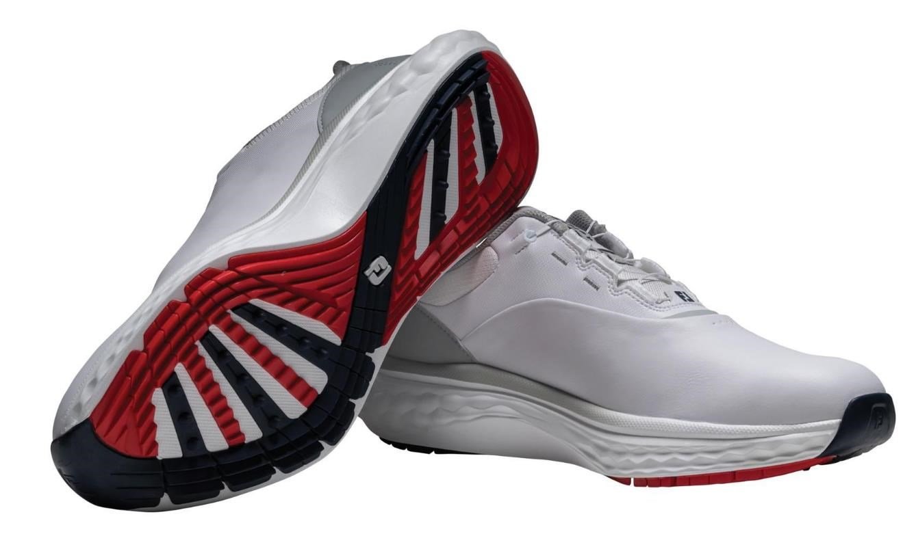 FootJoy Quantum BOA chaussures de golf homme, blanc/gris