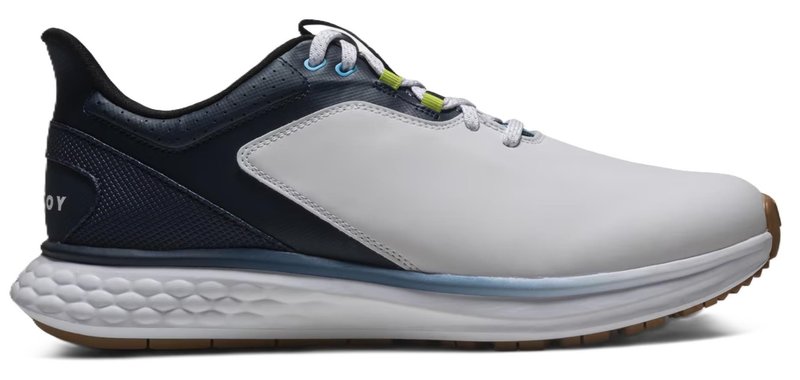 FootJoy Pulse chaussures de golf homme, blanc/bleu marine