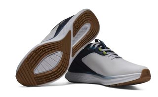 FootJoy Pulse chaussures de golf homme, blanc/bleu marine