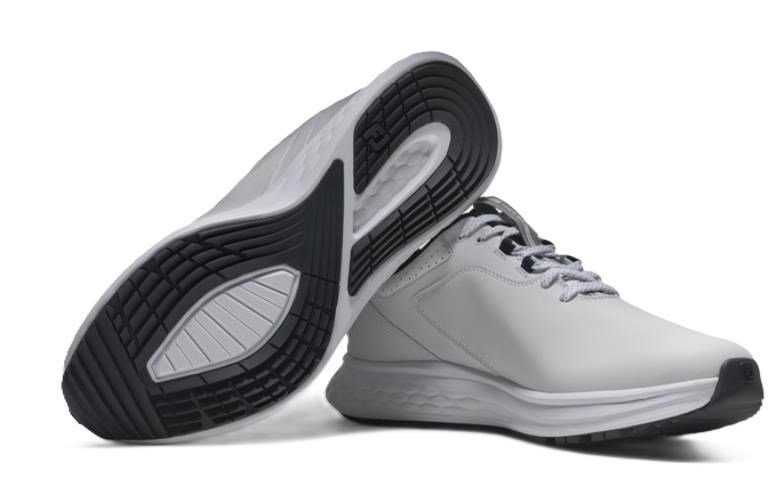 FootJoy Pulse chaussures de golf homme, blanc/gris