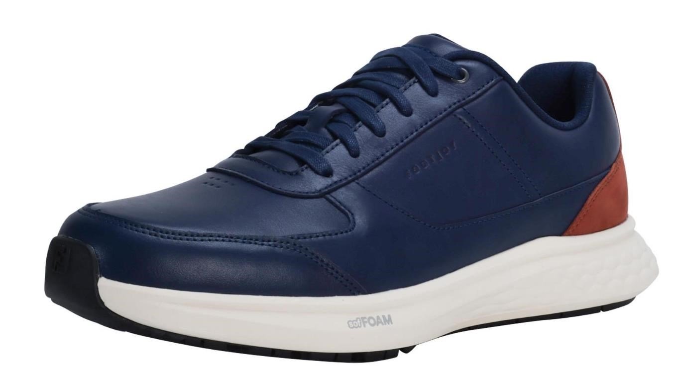 FootJoy Hampton hommes chaussures de golf, bleu marine/blanc