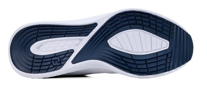 FootJoy Hampton chaussures de golf homme, blanc/marine