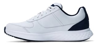 FootJoy Hampton chaussures de golf homme, blanc/marine