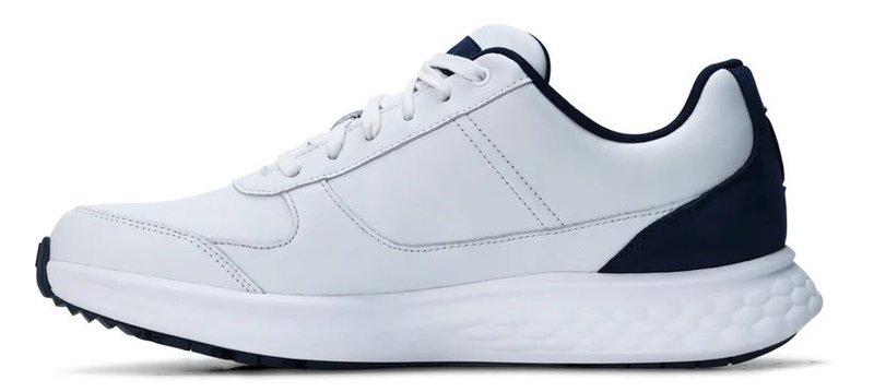 FootJoy Hampton chaussures de golf homme, blanc/marine