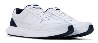FootJoy Hampton chaussures de golf homme, blanc/marine