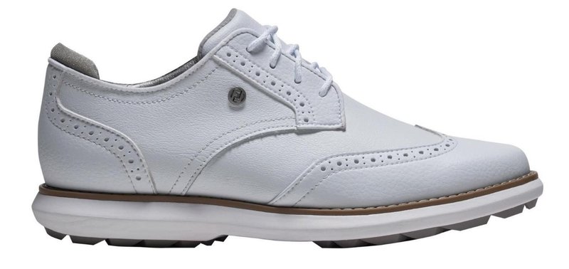 FootJoy FootJoy Traditions Spikeless chaussures de golf femme, blanches