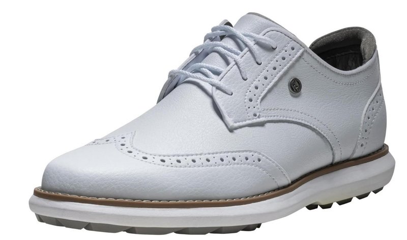 FootJoy FootJoy Traditions Spikeless chaussures de golf femme, blanches