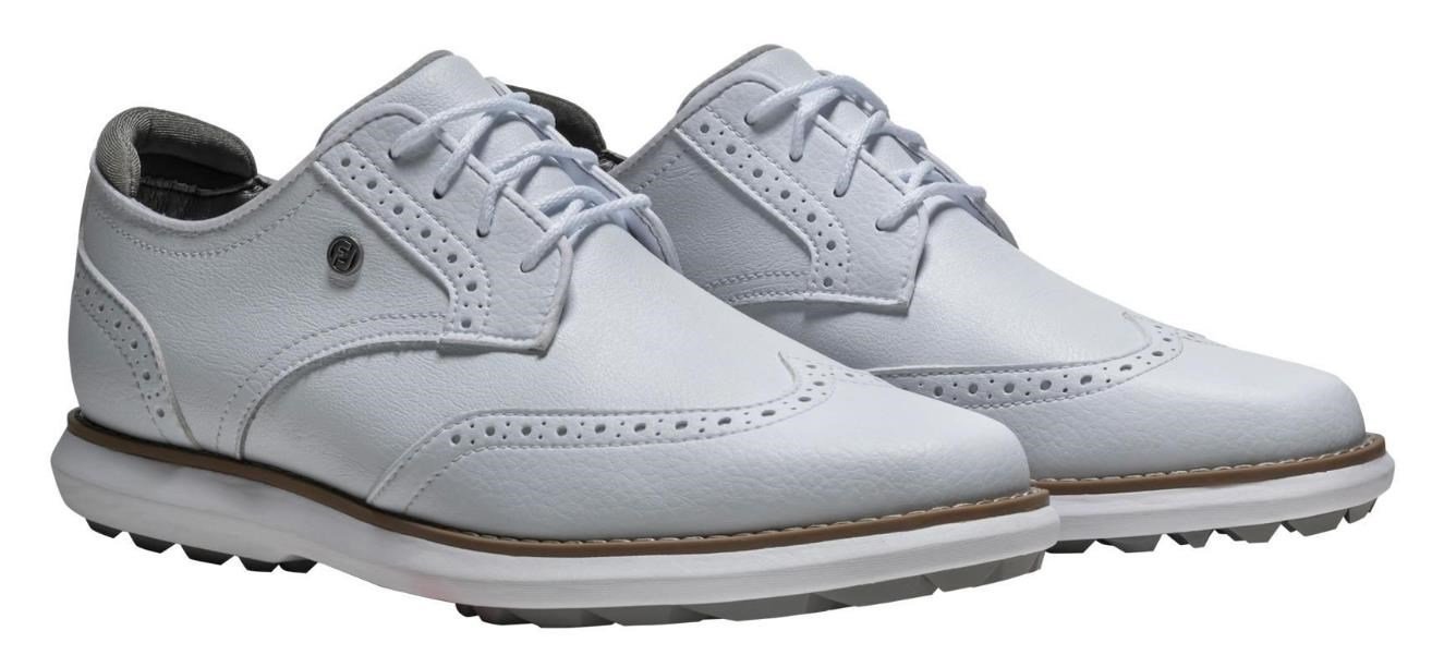 FootJoy FootJoy Traditions Spikeless chaussures de golf femme, blanches
