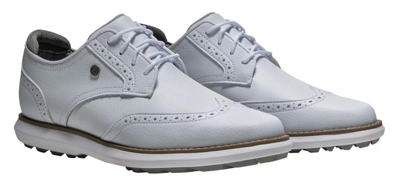 FootJoy FootJoy Traditions Spikeless chaussures de golf femme, blanches