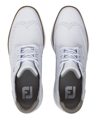 FootJoy FootJoy Traditions Spikeless chaussures de golf femme, blanches