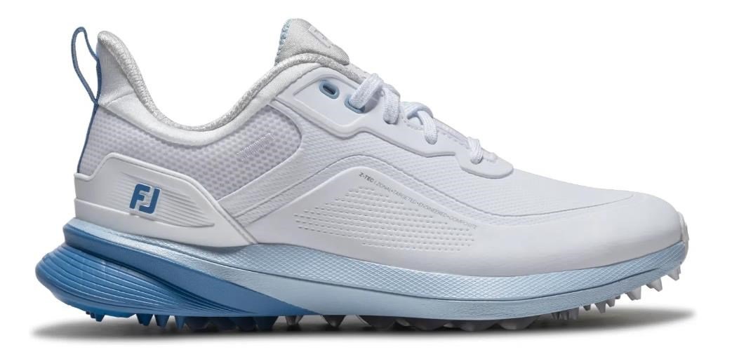 FootJoy Pro/SL chaussures de golf femme, blanc/bleu