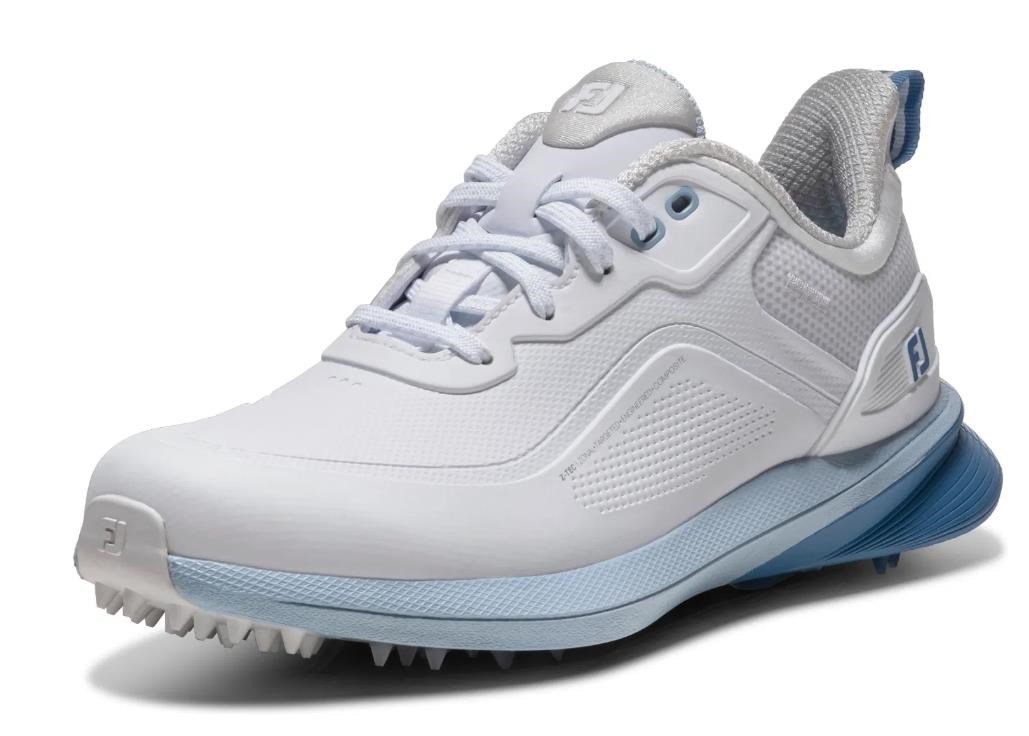 FootJoy Pro/SL chaussures de golf femme, blanc/bleu