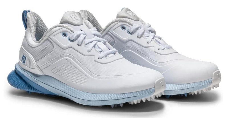 FootJoy Pro/SL chaussures de golf femme, blanc/bleu