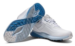 FootJoy Pro/SL chaussures de golf femme, blanc/bleu