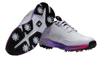 FootJoy Tour Rival chaussures de golf femme, blanc/rose