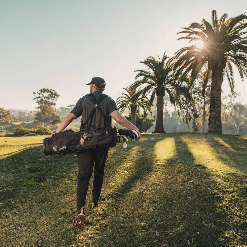 Sunday Golf El Camino pencil bag, noir mat