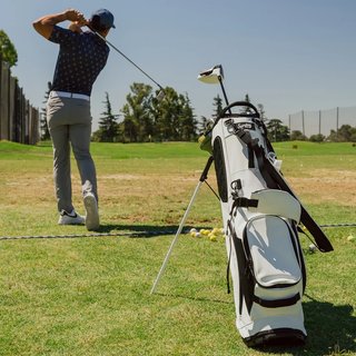 Sunday Golf Ryder S-Class stand bag, blanc