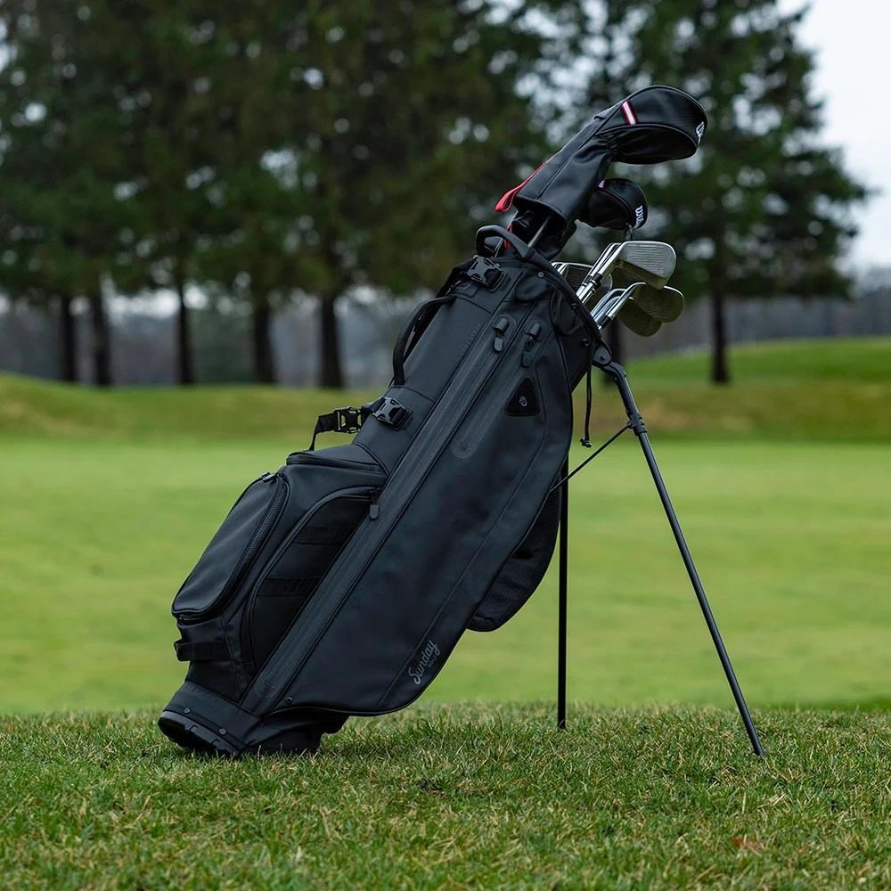 Sunday Golf Storm Ryder stand bag, noir