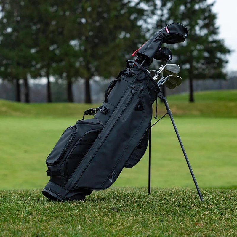 Sunday Golf Storm Ryder stand bag, noir
