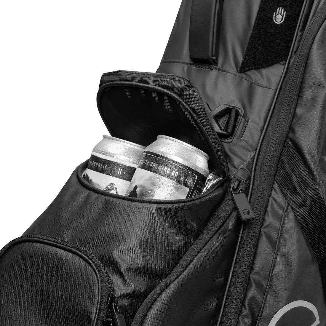 Sunday Golf Ranger stand bag, noir