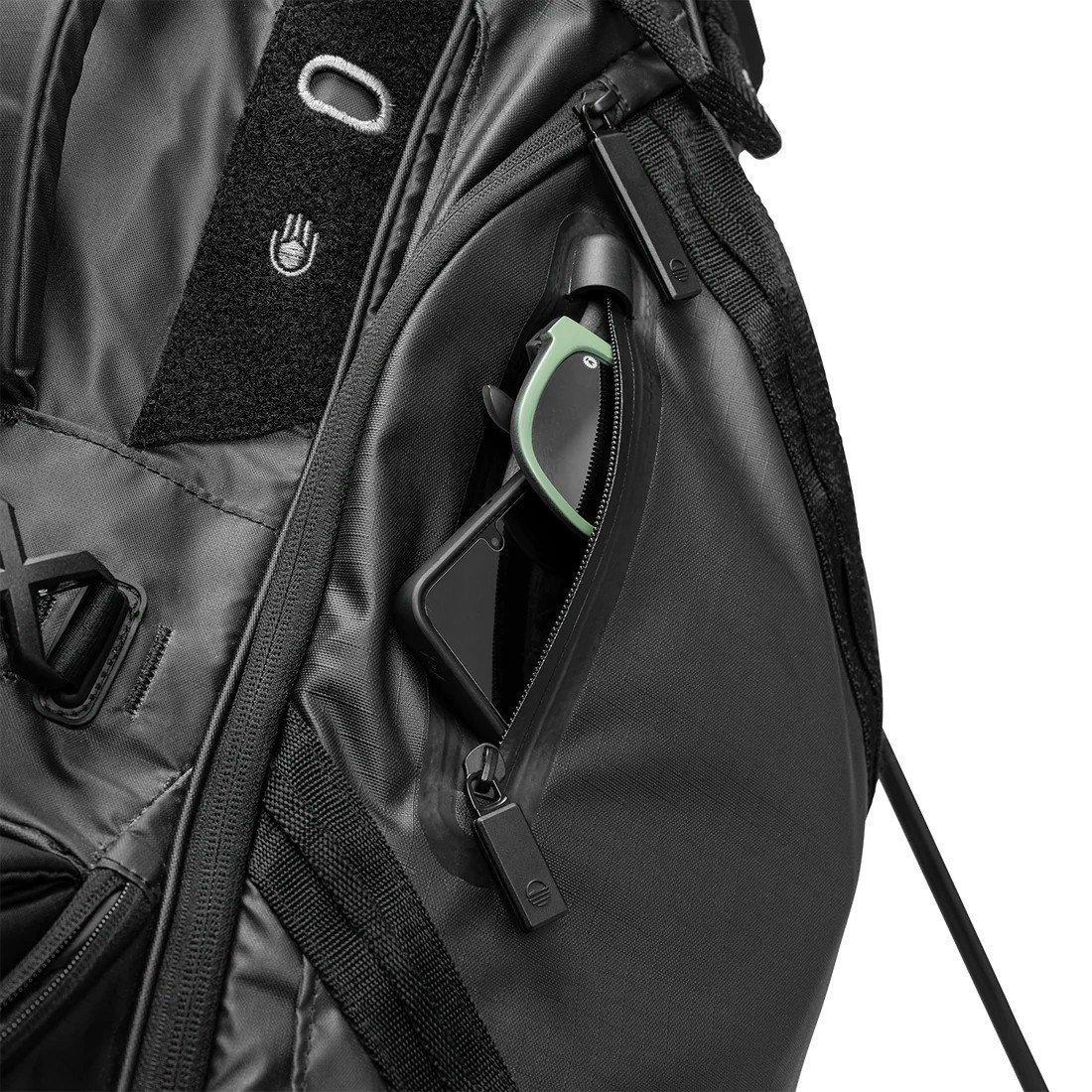 Sunday Golf Ranger stand bag, noir