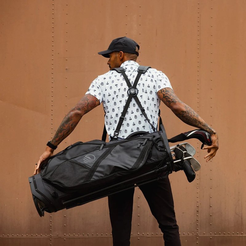 Sunday Golf Ranger stand bag, noir