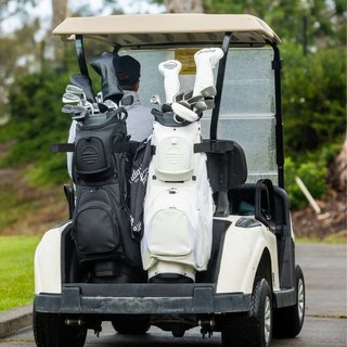 Sunday Golf Big Rig S-Class cart bag, blanc