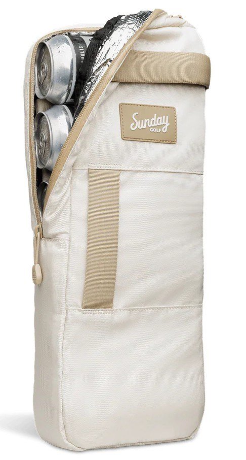 Sunday Golf Big Frosty can cooler, toasted almond